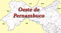 Mapa Oeste Pernambuco